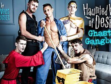 Ryan Jordan & Jax Thirio In Haunted House Of Desire: Ghastly Gang-Bang