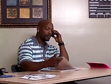 Ebony sexy with bouncy breasts riding rough dick reverse cowgirl