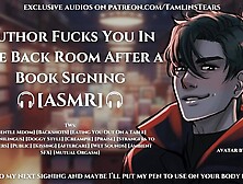 Author Rides You In The Back Room After a Book Signing || ASMR Audio Roleplay For Women [M4F]
