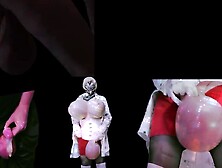 Short Teaser from my Fansly Page - Hucow Real Futa Balls full of CUM for U !