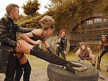 Bully Tina Kay fucks with a stud