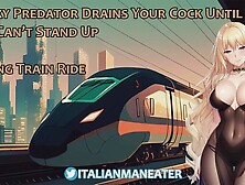 A Cute Predator Drains Your Wang Until You Can't Stand Up | Eat Lick Love two | Audio Roleplay