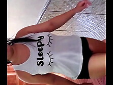 Booty and cunt blinking crazy to give and I see my brother-in-law jerking off,  it was good