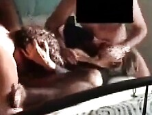 French Cougar Threesome Homemade Video