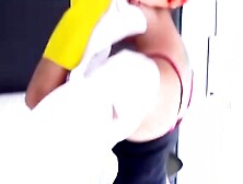 Boss's Slutty Maid Gets A Huge Facial After An Epic Fuck