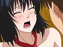 I'm relieved to hear from her younger sister, who is busty and looks angry even though she's embarrassed. (18+)