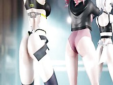 【Mmd R-18 Year Old Dance】Bremerton,  Baltimore,  Sirius Yummy Beauty Asses 大きなお尻とおっぱい [Mmd]