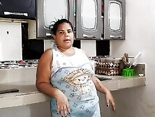 My boy's best friend gives me a good fuck while we're home alone and leaves me all covered in jizz