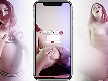 Mobile Porn Game with Redhead Elin Flame