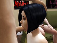 DDSims - Ally bangs doxy wife in front of spouse - Sims 4