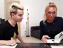 TUTOR4K.  Amateur movie from a Russian trainer.  Sexy sex with intimate teacher Malusha