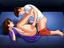 MILF StepMom Creampied by Stepson - Summertime Saga Ep 4