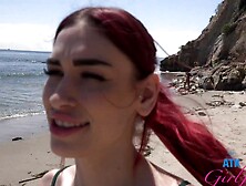 Close Up Homemade Video With Redhead Delilah Day Being Fucked