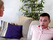 Step-Mom's Daughter Gives Her Stepson A Sexual Education