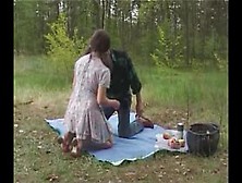 Big Tits Ponytails Babe Outdoor Picnic Sex