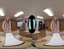 WETVR Vulgar Teacher point of view Fucks School Girl Into VR