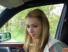 Stranded Teen Slut Fucked Hard In Public