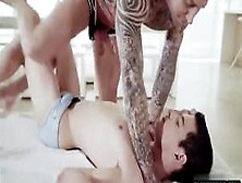 Tattoo Son Ass To Mouth And Cum Swap