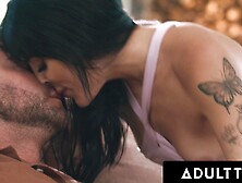 ADULT TIME Alluring Siren Vanessa Sky CAUGHT IN THE ACT And FURIOUSLY Fucked By Rugged Cable Guy!