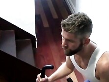 Monster Cock Rides the Cage Saint Courts The Naked Yard of His Slutty Asian Servant Erik!