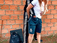 STUDENT GAVE IT TO THE TEACHER IN THE ABANDONED HOUSE AND GOT CAUGHT