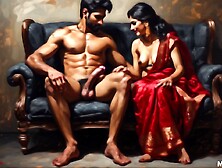 Car Toon - Indian Aunty Sucking Cock And Getting Her Pussy Licked And Creampied In Forest