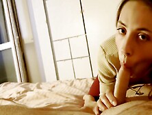 My Gym Partner Loves Gives Sloppy Blowjob Instead Of Going To The Gym