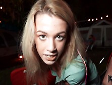 Blonde Teen Fucked Doggystyle At The Campsite With Alex Ander, Ashley Alexander And Izi Ashley (18+)