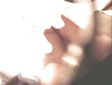 Heavenly juicy ass in a thong caught on an upskirt (fake) video