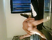 Tryin' to pound it in with an ex.