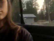 Kelli Masturbating In Car 2