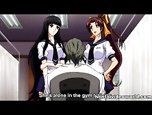 4 hentai girls in steamy fucking