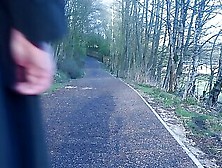 Crossdressed Public Cycle Path