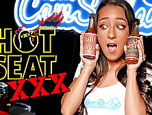 Attractive Ones XXXtra Spicy Porn Parody - Fine Skinny MILF Pours Flaming Sweet Sauce On Twat Lips BBC Sweet Sauce Challenge