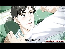 Hentai Guy In Bed Gets Screwed Up