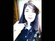 Flat face - thin abdomen - mexican phat ass girl