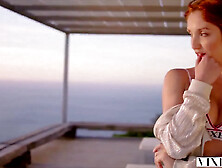 Red Fox And Alyssa Flames In Beautiful Assistant Fucks Her Boss To Relieve Stress