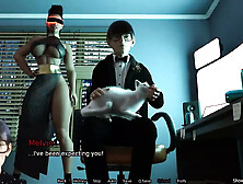 Stepmom Beats off Stepson- Sexbot #12- Gameplay