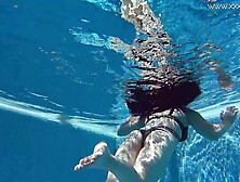 Sheril Blossom hot Russian underwater