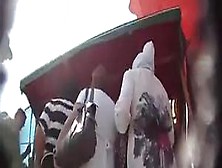 Upskirt Voyeur Hot Asses In Street Market