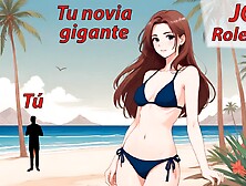 Audio Roleplay In Spanish. Joi Hentai With A Giant Woman.