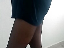 Mature Women Leg Fetish Nylon Stocking