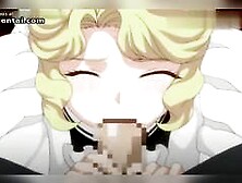 Kinky busty babe in uniform tits fuck her man