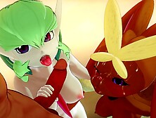 SELF PERSPECTIVE: You Used the Multi Exp to Fuck Your Whole Pokemon Team - Cartoon Asian Cartoon Furry 3d Set Of