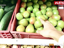 LETSDOEIT - Large Butt Lalin girl mother I'd like to fuck Picked UP at The Market Rides a Large Knob