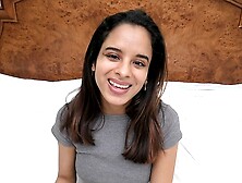 This ALLURING 18 year cougar amateurs is four foot 11 and weighs only 85 lbs