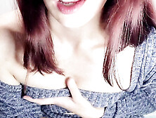 horny wife rubs clit and fingers pussy while husbands at work