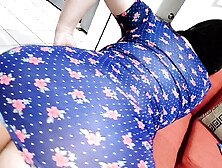 YOUNG MEXICAN MILF IN SHORT MINI DRESS UNDRESSES COMPLETELY AND SHOWS A COLORFUL ANAL PLUG SECRETARY WITH A TOY IN HER ANUS