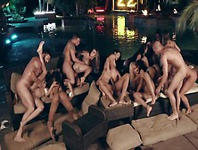 The Sexiest Orgy Ever With Aaliyah Hadid,  Alexis Fawx And Ashley Adams