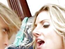 Lesbian Flight Attendants Having Sex